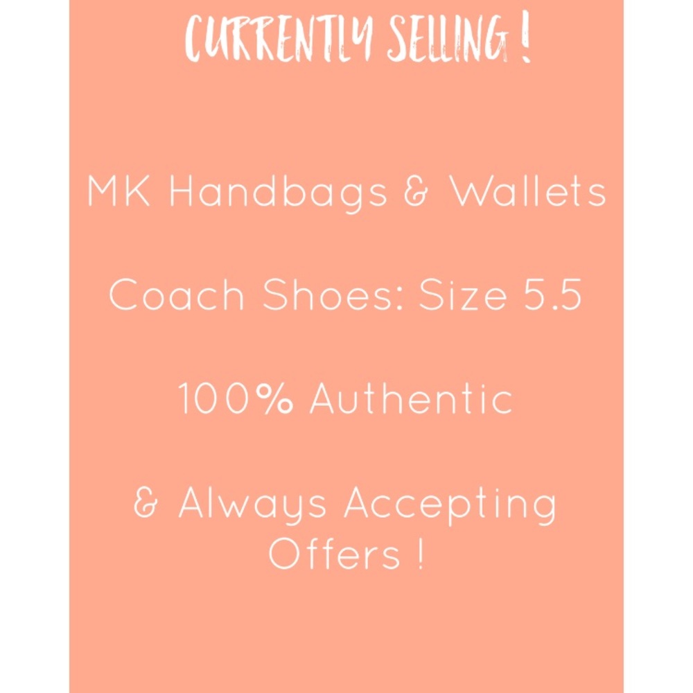 Michael Kors / COACH Shoes for Sale
